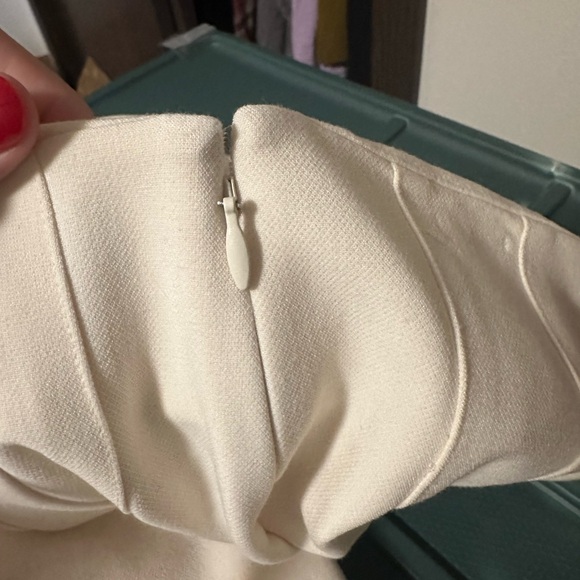 Staud - Caleb high-rise wide-leg pants ivory size 6 STAUD31812 - Picture 6 of 11